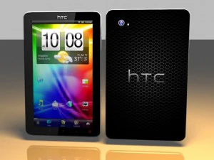 HTC Flyer 平板电脑 3D 模型