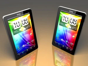 HTC Flyer 平板电脑 3D 模型