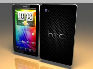 HTC Flyer 平板电脑 3D 模型
