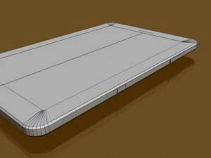 HTC Flyer 平板电脑 3D 模型