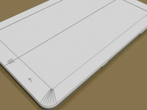 HTC Flyer 平板电脑 3D 模型