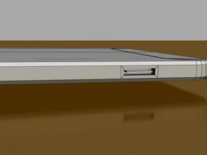 HTC Flyer 平板电脑 3D 模型