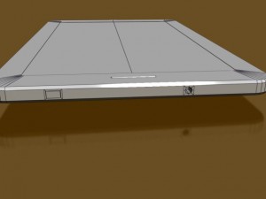 htc flyer tablet 3D Model