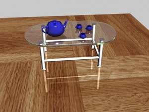 table 3D-Modell