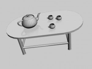 table 3D मॉडल