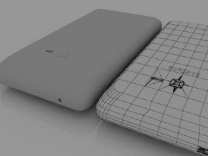 samsung galaxy ace duos 3D Model