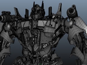 Optimus prime Modelo 3D