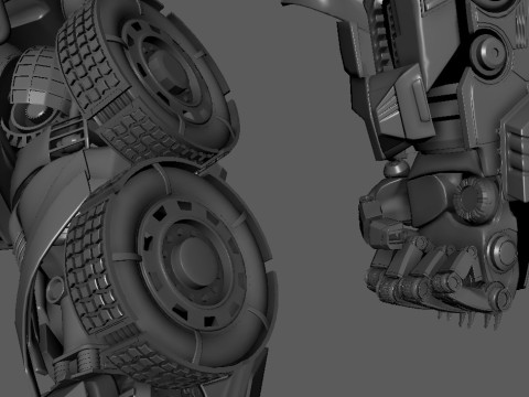 Optimus prime Modelo 3D