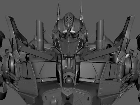 Optimus prime Modelo 3D