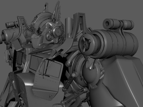 Optimus prime Modelo 3D