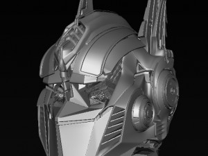 Robot optimus prime head 3Dモデル
