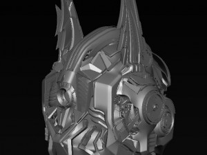 Robot optimus prime head 3Dモデル