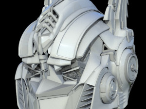 Robot optimus prime head 3Dモデル