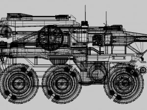 veh&iacute;culo Modelo 3D