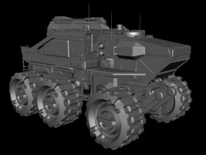 veh&iacute;culo Modelo 3D