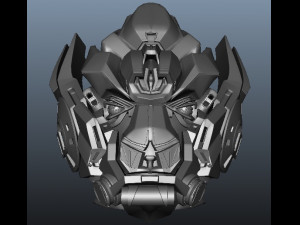 Robot head Modelo 3D