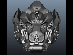 Robot head 3D Model