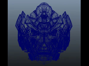 Robot head 3D Model