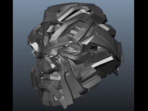 Robot head Modello 3D