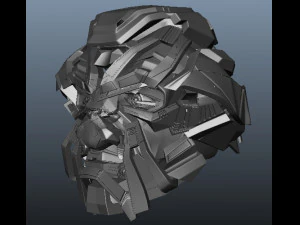 Robot head 3D Model