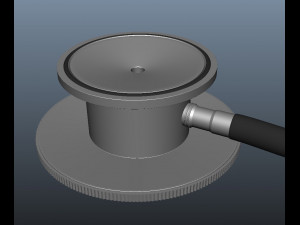 Doctor Earphones Medical Equipment 3D Model