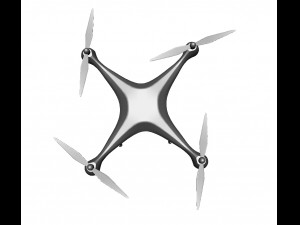 Quadcopter Drone Modello 3D