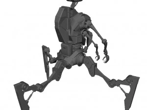 Robot Android Medical 3D Model