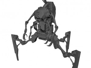 Robot Android Medical Model 3D