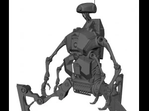 Robot Android Medical 3D Model
