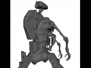 Robot Android Medical 3D Model
