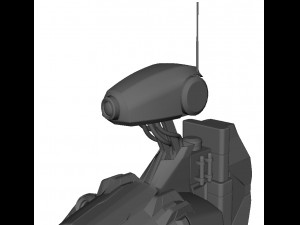 Robot Android Medical Model 3D