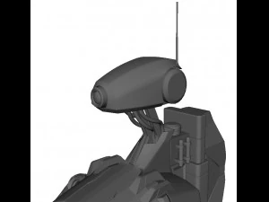 Robot Android Medical 3D Model