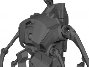 Robot Android Medical Model 3D