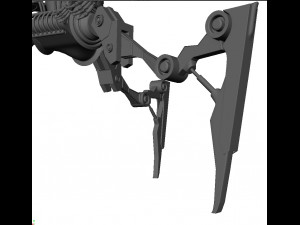 Robot Android Medical Model 3D