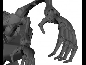 Robot Android Medical Model 3D