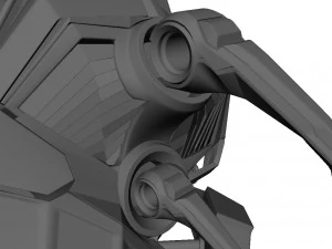 Robot Android Medical 3D Model