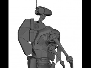 Robot Android Medical Model 3D