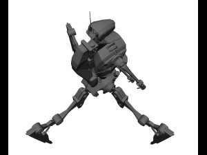 Robot Android Medical Model 3D
