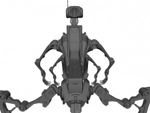 Robot Android Medical Model 3D