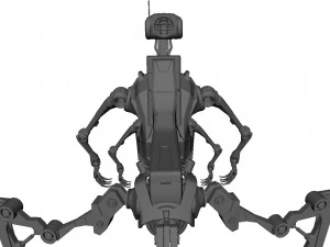 Robot Android Medical 3D Model