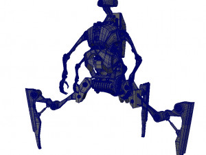 Robot Android Medical Model 3D