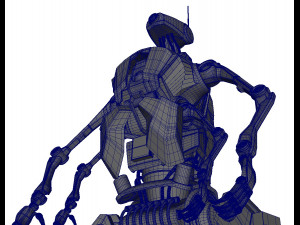 Robot Android Medical Model 3D