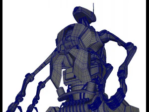 Robot Android Medical 3D Model