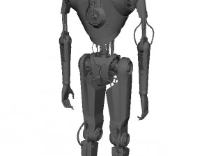 Robot Droid 3D Model