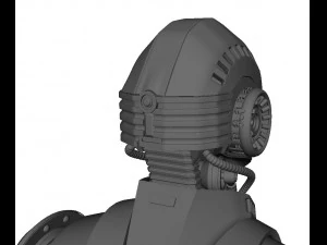 Robot Droid 3D Model