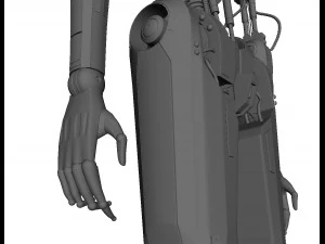 Robot Droid 3D Model