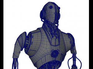 Robot Droid 3D Model
