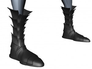 Girl Assassin Fighter 3D Model
