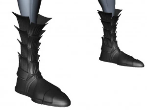 Girl Assassin Fighter 3D Model
