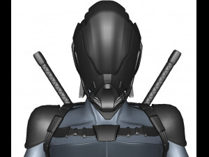 Girl Assassin Fighter 3D Model